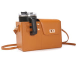 Brown Portable Beverage Bottle Cup Holder Bag Trendy Crossbody Design for Daily Commute V888-ELOSUNG13529