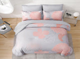 Zen Retreat Quilted Comforter Bundle 3Piece Serenity Style V745-MAB011076AJ3
