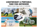 Inflatable Bumper Balls 2-Pack, 4FT/1.2M Body Sumo Zorb Balls for Teen & Adult, 0.8mm Thick PVC V952-QSNKCQPPQZJ4LJ1T5V0