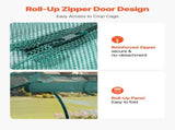 Crop 2.48 x 1.2 x 1.2 m Plant Protection Tent with Zippered Door, Wind-Resistant Tall Crop V952-ZZBHZ1PCS984ZQZ2F001V0