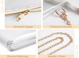 Clear Purse for Women Stadium Approved Clear Crossbody Bag Stadium Approved V1258-DP02-F-339