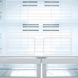 White Freezer Shelf Dividers, Adjustable, Large Capacity, Stainless Steel ABS, Home Use V1366-AZ2-W-14018