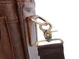 Brown Men's Genuine Leather Shoulder Bag - Vintage Business Briefcase V888-ELOSUNG12653