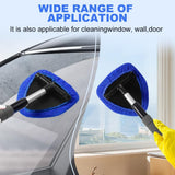 Microfiber Car Windshield Cleaner Tool, 2025 Upgrade Car Window Cleaner Windshield Cleaner Inside V1258-DP02-C-2505