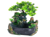 Small Rockery with Spray Fountain Waterfall Fog Water Pump Atomizer V1294-YM0901-3111200130611