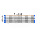 Outdoor Replacement Training Net 3M 4M 5M 6M 4.1M Portable for Badminton Tennis Sports V1188-MA60-01390-1