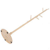 Assembled Wooden Coat Hat Stand Tree Jacket Cloth Vertical Hanger Rack 8 Hooks V1294-YM0901-JY16471-03