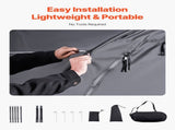 Bike Storage Tent, 4 to 5 Bikes, Outdoor Spacious Bike Storage Tent with Ventilated Window, V952-SXZXCP5675FTAJLWBV0
