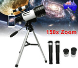 150x Zoom HD Digital Telescope 70mm Aperture Unmounted V178-66818