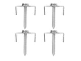 50PCS Fence Post Fasteners Stainless Steel Heavy Duty Reusable Fixing Screw Nails for Garden Wire V1294-YM0901-3111240252111