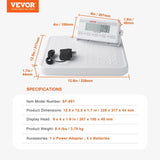 Portable Medical Scale, Professional Digital Physician Scale for Weighing - with Anti-slip Platform, V952-BXSYSCBSG440FYILKV3