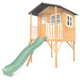 Lifespan Kids Burleigh Cubby House with 2.2m Slide V572-LKCH-BUR-PG