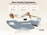 Livemor 4D Massage Chair Recliner SL Track Full Body Zero Gravity Massager Heated AI Body Scan SINA MASCHR-4D-SINA-GY