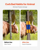 VEVOR Livestock Scratching Brush 3Pcs Itch Relief Horse Scratcher Brush 17.1 in V952-SCZNSZH3J000ZOYZNV0