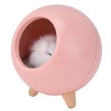 LED Night Light Pet House Shape Table Lamp USB Rechargeable Light Bedside Nightlight for Birthday V1294-YM0901-3113210117311