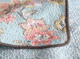 100% Cotton Blush Aqua Rosehaven Coverlet Bedspread Set V745-MMPAC060967Q13U