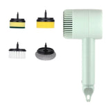 Electric Cleaning Brush Cordless Handheld Power Scrubber with Multiple Replaceable Brush Heads for V1192-AZ-W-24176