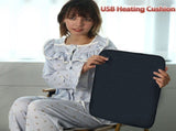 USB-Powered Heated Seat Cushion with Adjustable Temperature, Waterproof Oxford Fabric, Non-Slip V1341-ZY-QB2PJ2R8-90CM