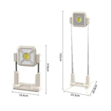 Solar Work Light Outdoor Tent Light Portable Portable USB Rechargeable Floodlight Camping Light V1294-YM0901-L6936-2