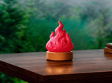 Bring the cozy, flickering charm of a realistic flame to any space with this portable LED flame V1341-ZY-DSX567RE-RED-2PCS