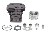 44mm Cylinder Piston Ring Kit with Gasket Needle Bearing for Husqvarna 445 450 450E Chainsaw Parts V1294-YM0523-3111210362611