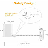 Retractable Clothes Drying Rack Indoor Outdoor Wall Mounted Clothes Dryer Retractable Hanger Lock To V1188-MS-227-1645