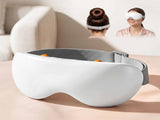 Livemor Eye Massager with Cooling & Heating Dual Hot Cold Compress Goggles with 12 Vibrating Nodes EYE-MASSAGE-03-COLD-WH