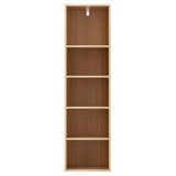 Artiss Bookshelf 5 Tiers MILO Pine FURNI-Q-BSHELF-01-WD