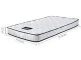 Giselle Bedding 21cm Mattress Tight Top King Single MATTRESS-21-KS