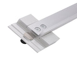 Track Saw Guide Rail Square Aluminum Alloy 90&deg Right Angle Guide Rail Protractor -60&deg to 60&deg V1294-YM0901-3114250065111