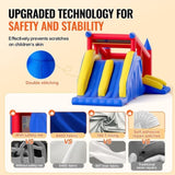 Inflatable Bounce House, Outdoor High Quality Playhouse Trampoline, Jumping Bouncer with Blower, V952-CQCBBHYC10118FQ7MV3