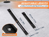 Heavy Duty Furniture Appliances Rollers, Extendable Appliance Rollers with Brake, Mobile Washing V1259-DP01-A-2871
