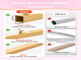 Arch Stand, Set of 2, 2.2 m and 1.8 m, Stable Structure, Easy Assembly, Gold Metal Arch V952-BYDGMJLJTDBZ1SEAH001V0