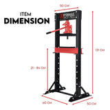20 Ton Hydraulic Shop Press Workshop Jack Stand Bending Tool V379-SHOPRESS020008