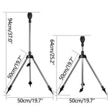 Rotating Tripod Sprinkler, 360 Degree Adjustable Garden Sprinkler with Telescopic Stainless Steel V1192-AZ-W-29988