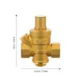 Brass Pressure Regulator Valve for Household Water Systems and Plumbing Applications V1370-AZ4-20906