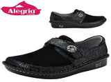 ALEGRIA Brenna Womens Comfort Strap Shoes Loafer Sneaker Walking - Moon Shadow V563-BRE-276-37