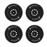 1/10 RC Car Tires RC Car Tires, 4Pcs 1/10 RC Wheels Tires for Stable Driving V1369-AZ3-W-16126