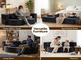 Artiss 2 in 1 Convertible Compressed Sofa Bed, Folding Boneless Sofabed for Living Room ,Comfort SBED-M-FLD04-2S-GY