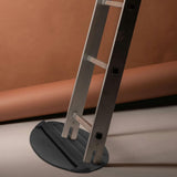 Black Non- Rubber Ladder Stabilizer Pad for Stepladder Safety and Secure Support Mat V1366-AZ2-W-17578
