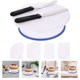 7-Piece Stainless Steel Cake Decorating Kit for Professional Cake Decoration and Baking Tools Set V1370-AZ4-20645
