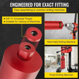 VEVOR Diamond Core Drill, 4"/101mm Diameter Core Drill Bit, 14"/355mm Concrete Core Drill Bit, V952-JGSKZYC414INVFN1OV0
