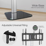 FORTIA Stationary TV Stand Mount for 32-70 Inch Television Screens Adjustable Universal Holds 68kg V219-INFTVSFOS3XA