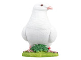 Artificial White Doves Ornament High Simulation Resin White Feather Birds Ornaments for Garden Home V1294-YM0717-3111220242611