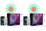 Two App Control Launch Burst Effect Color Changing USB Smart Firework Led Strip Lights with Remote V1263-JX-6738-2