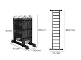 Traderight Multi Purpose Ladder Aluminium 3.6Meter HW0038-360-BK