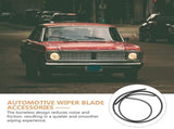 Ortofally 4pcs Wiper Replacement Blades Refills Windshield Wiper Blades Refills Wiper Rubber Strips V1189-LWWAL-20260327-03280