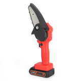4in Electric Chain Saw Small Rechargeable Handheld Chainsaw for Garden V1294-YM0901-3111210226911