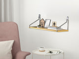 No-Drill Wall-Mounted Shelf with Adhesive Strips and Damage-Free Nails,Easy Installation on Any Wall V1189-LWWAL-20260401-06374