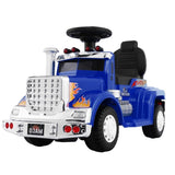 Rigo Kids Electric Ride On Car Truck Motorcycle Motorbike Toy Cars 6V Blue RCAR-TRUCK-25W-BU